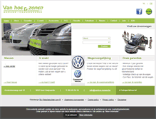Tablet Screenshot of occasiewagen.eu